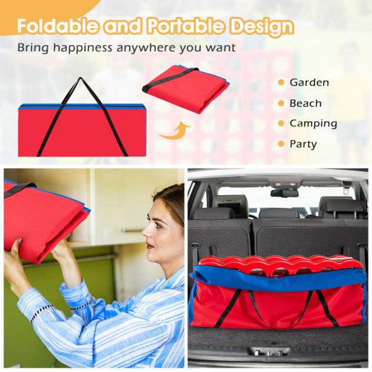 Giant Carry Storage Bag for 4 in a Row Game with Durable Zipper