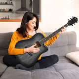 41 Inch Full Size Cutaway Acoustic Guitar Set for Beginner-Black