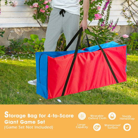 Giant Carry Storage Bag for 4 in a Row Game with Durable Zipper