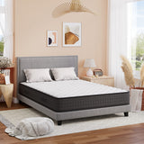 8 Inch Breathable Memory Foam Bed Mattress Medium Firm for Pressure Relieve-King Size