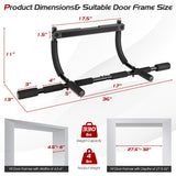 Multi-Grip Doorway Pull Up Bar with Foam Grips