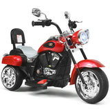 6V 3 Wheel Kids Motorcycle-Red