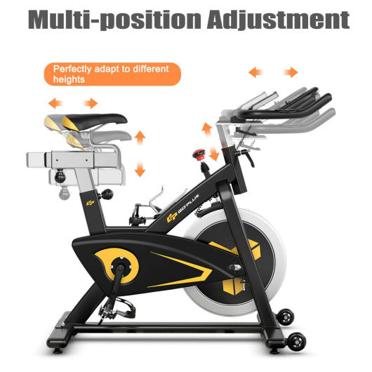 Magnetic Exercise Bike Fixed Belt Drive Indoor Bicycle