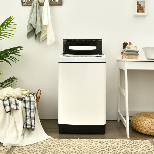 Full-Automatic Washing Machine 1.5 Cubic Feet 11 LBS Washer-White