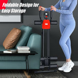 Foldable Adjustable Core Abdominal Trainer with 3 Adjustable Resistance and LCD Display