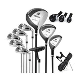 Men’s Profile Complete Golf Club Package Set Includes 10 Pieces-Black