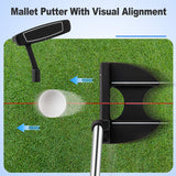 Men’s Profile Complete Golf Club Package Set Includes 10 Pieces-Gray