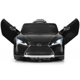 Kids Ride Lexus LC500 Licensed Remote Control Electric Vehicle-Black