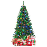7 Feet Christmas Tree Pre-Lit  3-Minute Quick Shape