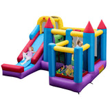 5-in-1 Inflatable Bounce Castle without Blower