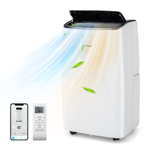 12000 BTU Portable Air Conditioner with Heat and Smart WiFi