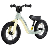 12-Inch Balance Bike with Adjustable Seat and Rotatable Handlebar for Over 36 Months Old-Green