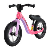 12-Inch Balance Bike with Adjustable Seat and Rotatable Handlebar for Over 36 Months Old-Pink