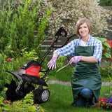 17-Inch 13.5 Amp Corded Electric Tiller and Cultivator 9-Inch Tilling Depth