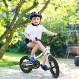 12 Inch Kids Bike Children Bicycle with Training Wheels for 3-4 Years Old-White