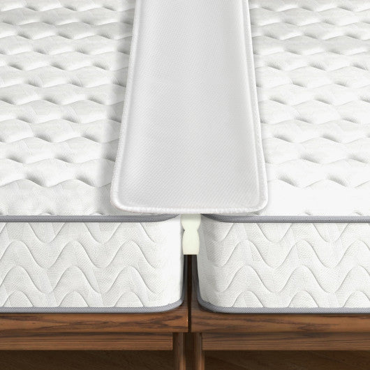 12 Inch Wide Bed Bridge Twin to King Converter Kit with Strap