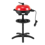 1350 W Outdoor Electric BBQ Grill with Removable Stand Easy to Install-Red