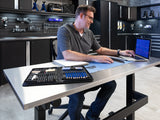 56 In. Electric Adjustable Height Worktable with Drawer