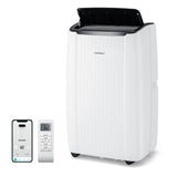 14000 BTU Portable Air Conditioner 4-in-1 Smart WiFi Enabled Home AC Unit with Heat