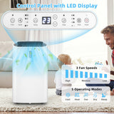 14000 BTU Portable Air Conditioner with APP and WiFi Control-White