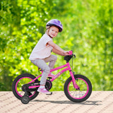 14 Inch Kids Bike for 3-5 Years Old Adjustable with Removable Training Wheels