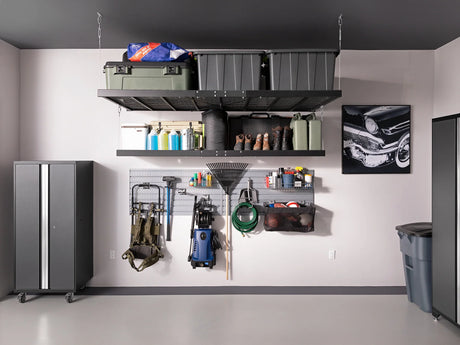 Pro Series 2 Ft. X 8 Ft. Wall Mounted Steel Shelf