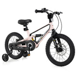 16 Inch Kids Bike Lightweight with Detachable Training Wheels for Aged 4 to 7-16 inches