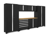 Bold Series Extra-Wide 7-Piece Cabinet Set