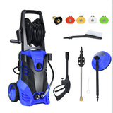 3000 PSI Electric High Pressure Washer With Patio Cleaner -Blue