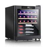 21 Bottle Compressor Wine Cooler Refrigerator with Digital Control