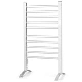 2-in-1 150W Freestanding and Wall-mounted Towel Warmer Drying Rack with Timer