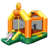 Kids Inflatable Bounce Jumping Castle House with Slide without Blower