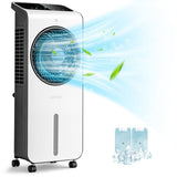 3-in-1 Evaporative Air Cooler with 12H Timer Remote-White