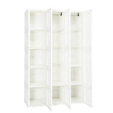 Foldable Armoire Wardrobe Closet with 10 Cubes