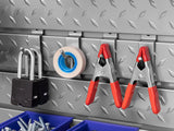 Steel Slatwall 20-Piece Accessory Kit