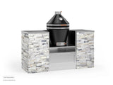 Outdoor Kitchen Signature Series 6 Piece Cabinet Set with Kamado Cabinet