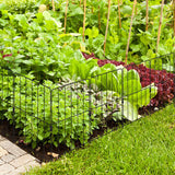 25 Pack Rustproof Decorative Garden Fence Set for Dog Flower bed
