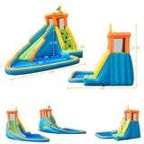 Inflatable Water Slide Bounce House Without Blower