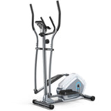 Elliptical Magnetic Cross Trainer with LCD Monitor and Pulse Sensor