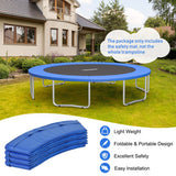 10 Feet Universal Spring Cover Trampoline Replacement Safety Pad-Blue