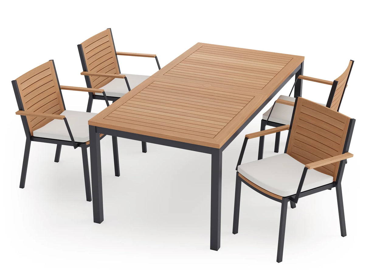 Monterey 4 Seater Dining Set with 72 In. Table