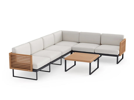 Monterey 6 Seater Sectional with Coffee Table