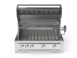 Outdoor Kitchen Grill Cart with Platinum Grill & Dual Side Burner