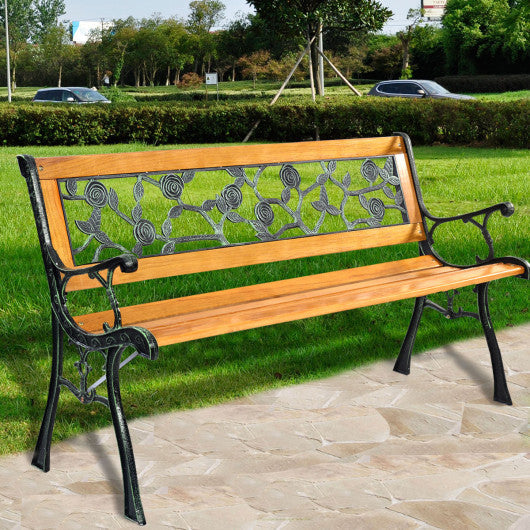 49 1/2 Inch Patio Park Garden Porch Chair Bench