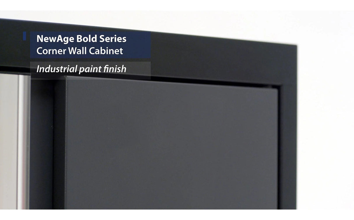 Bold Series Corner Wall Cabinet