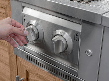 Outdoor Platinum Dual Side Burner