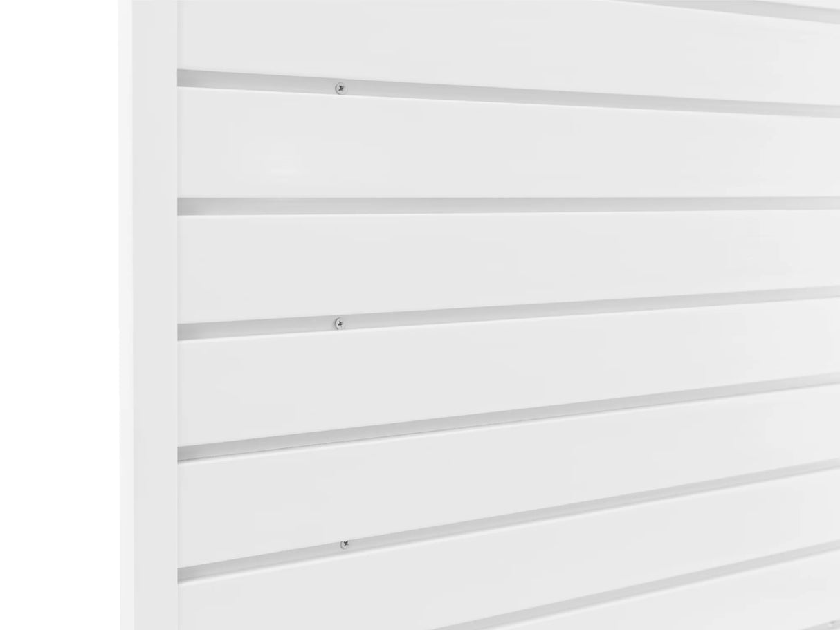 120 SQ. FT. PVC Slatwall with 40-Piece Accessory Kit