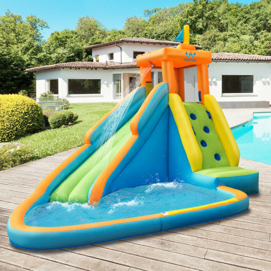 Inflatable Water Slide Bounce House Without Blower