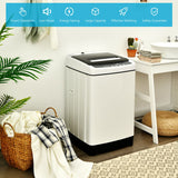 Full-Automatic Washing Machine 1.5 Cubic Feet 11 LBS Washer-White