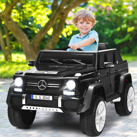 12V Licensed Mercedes-Benz Kids Ride On Car-Black